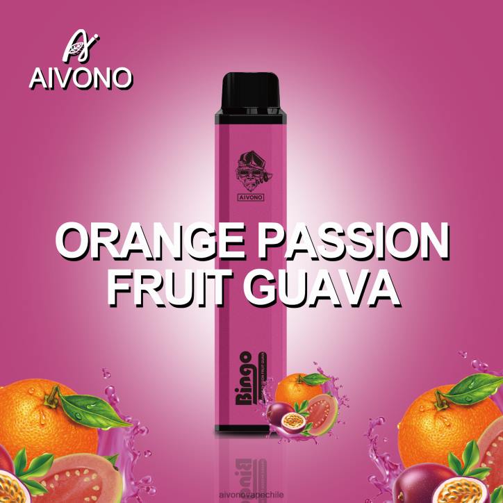 Aivono AIM BINGO 4000 guayaba naranja y maracuyá 46VJ0132 - Aivono Vape