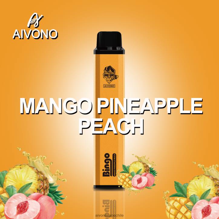 Aivono AIM BINGO 4000 mango piña durazno 46VJ0136 - Aivono Vape Chile