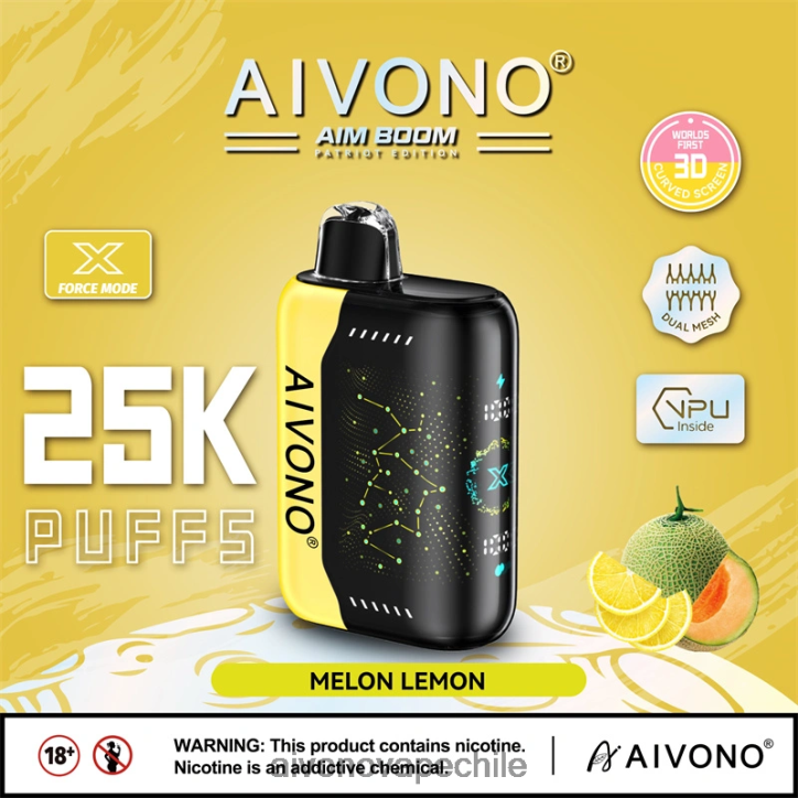 Aivono AIM BOOM 25000 melon limon 46VJ0348 - Aivono Vape