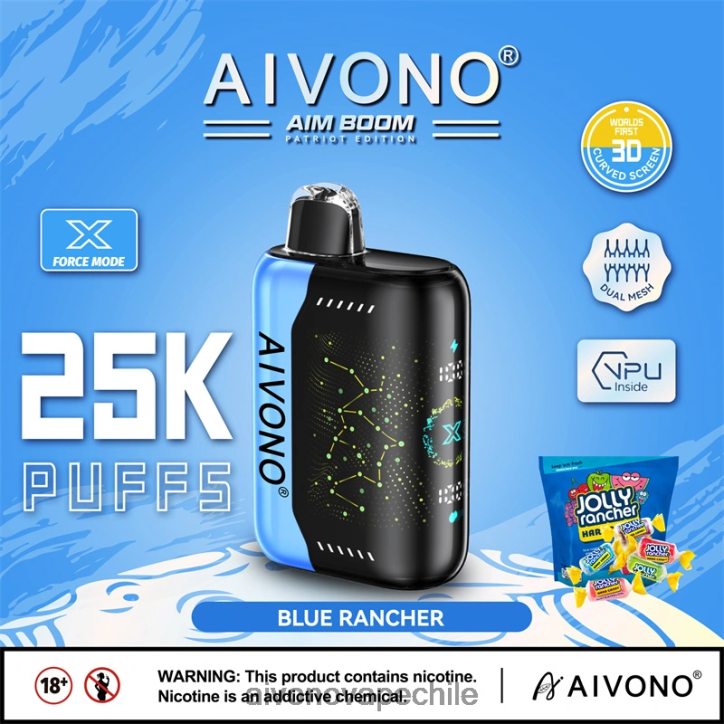 Aivono AIM BOOM 25000 ranchero azul 46VJ0344 - Aivono Chile