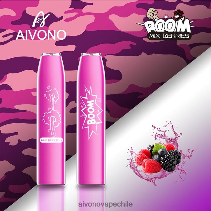 Aivono AIM BOOM 600 bayas mixtas 46VJ0361 - Aivono Vape Chile