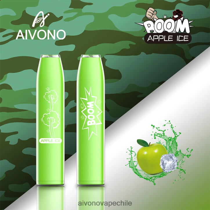 Aivono AIM BOOM 600 hielo de manzana 46VJ0354 - Aivono Vape