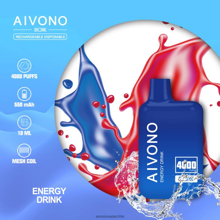 Aivono AIM BOXX 4000 bebida energética 46VJ0225 - Aivono Vape