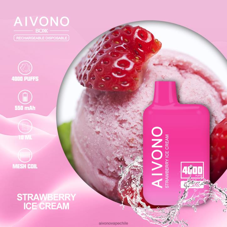 Aivono AIM BOXX 4000 helado de fresa 46VJ0221 - Aivono Chile