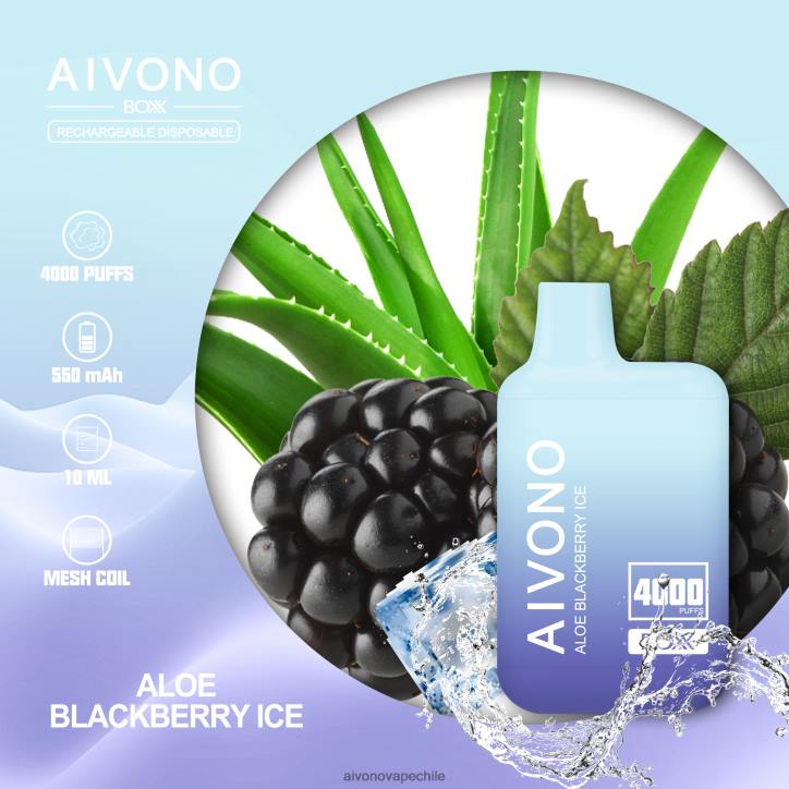 Aivono AIM BOXX 4000 hielo actual de aloe 46VJ0228 - Aivono Vape