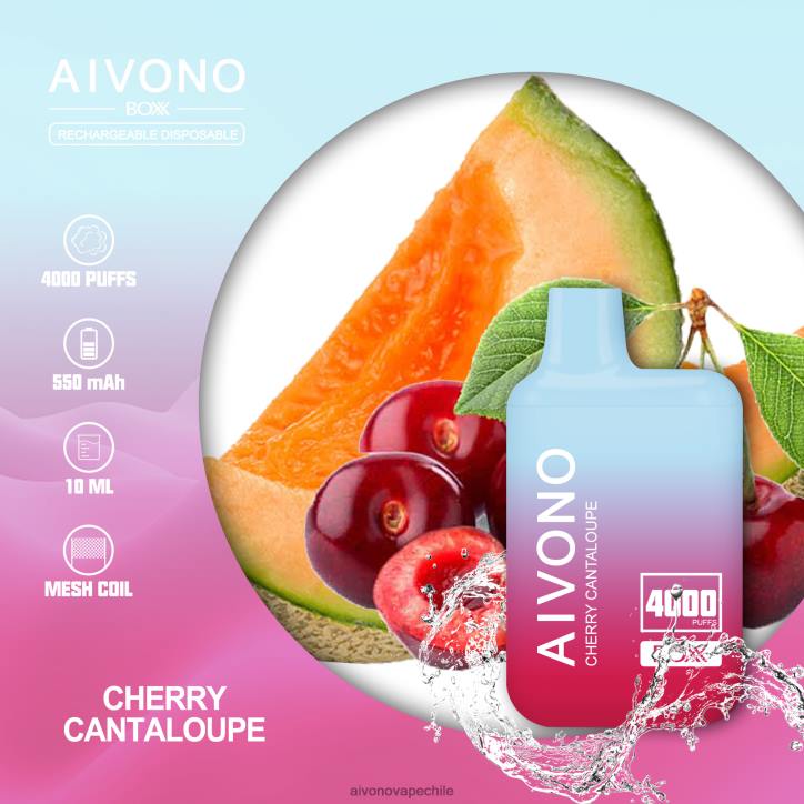 Aivono AIM BOXX 4000 melón cereza 46VJ0223 - Aivono Vape Chile