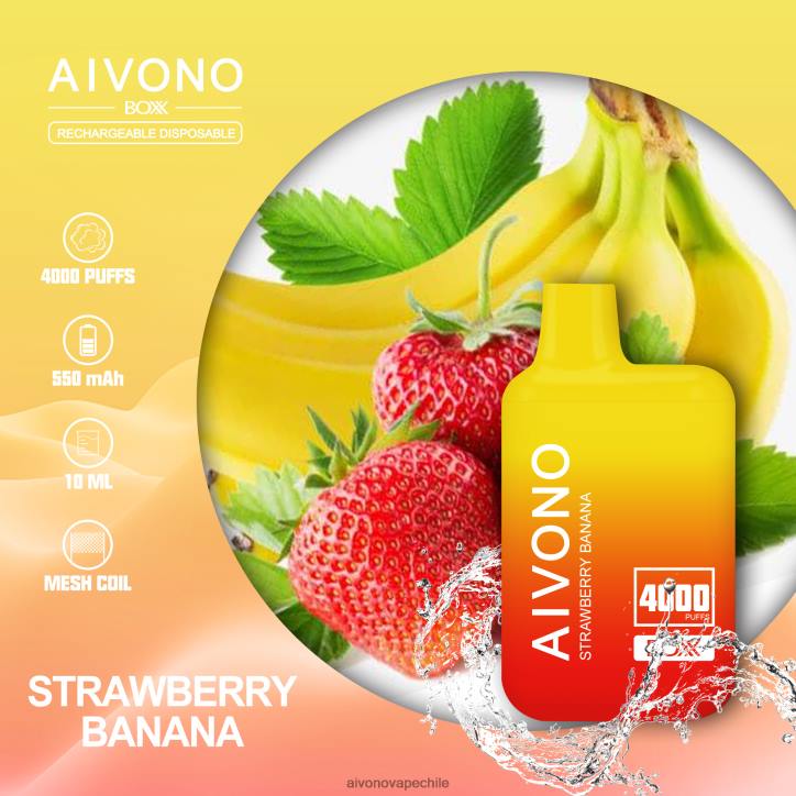 Aivono AIM BOXX 4000 plátano fresa 46VJ0231 - Aivono Vape