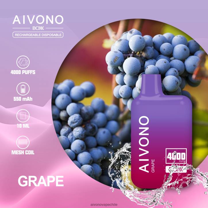 Aivono AIM BOXX 4000 uva 46VJ0213 - Aivono Vape