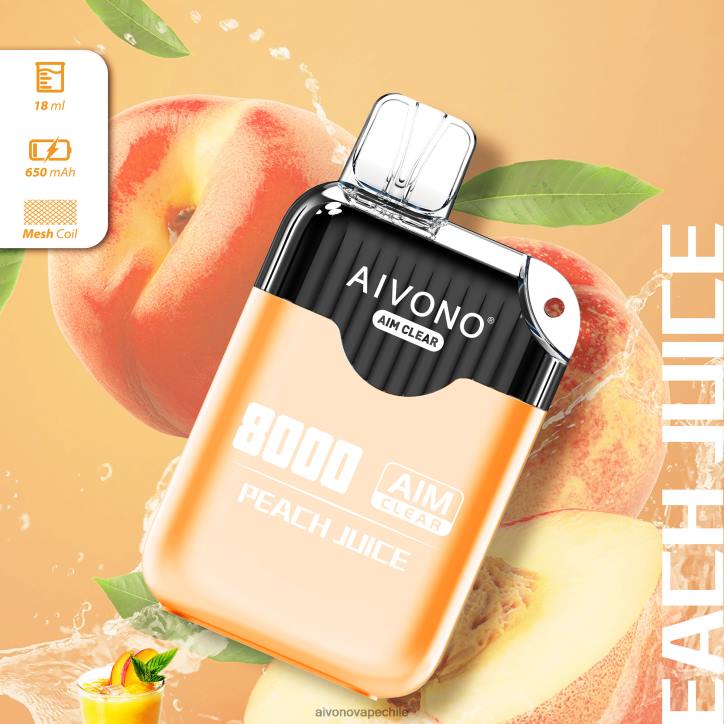 Aivono AIM CLEAR 8000 jugo de durazno 46VJ0203 - Aivono Chile