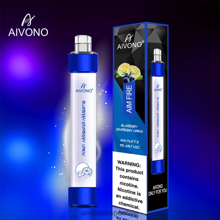 Aivono AIM FIRE 1000 arándano frambuesa limón 46VJ0327 - Aivono Vape