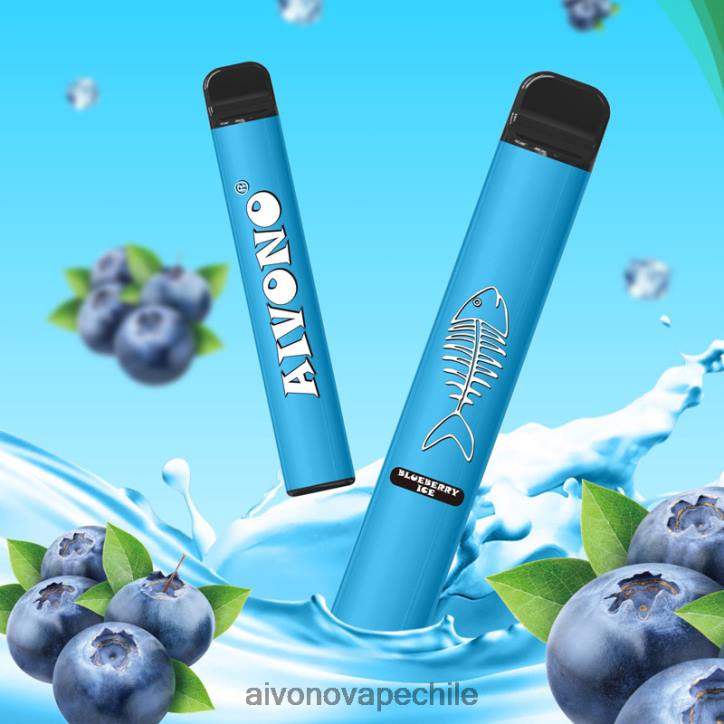 Aivono AIM FISHBONE 600 hielo de arándanos 46VJ0279 - Aivono Vape