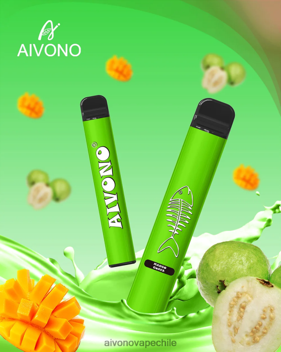 Aivono AIM FISHBONE 600 mango guayaba 46VJ0283 - Aivono Vape Chile