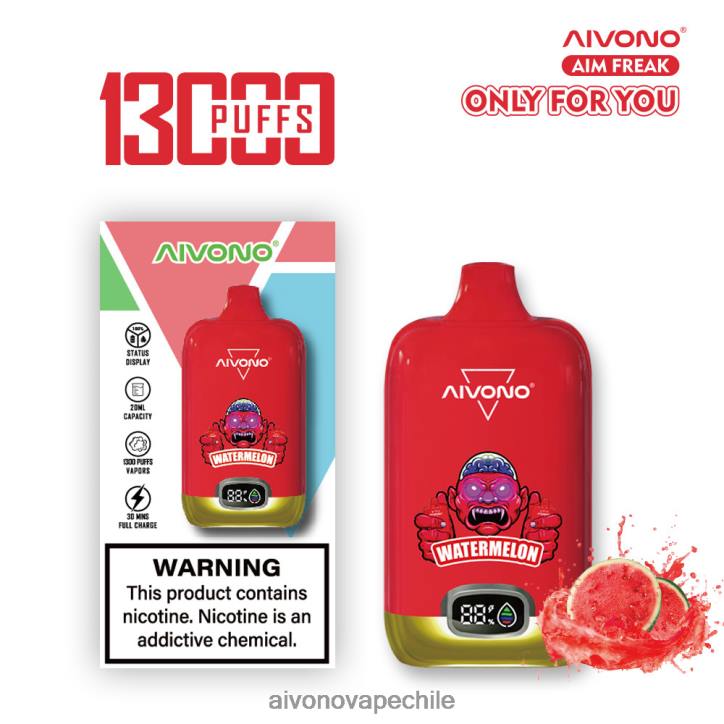 Aivono AIM FREAK 13000 sandía 46VJ0244 - Aivono Vape Chile