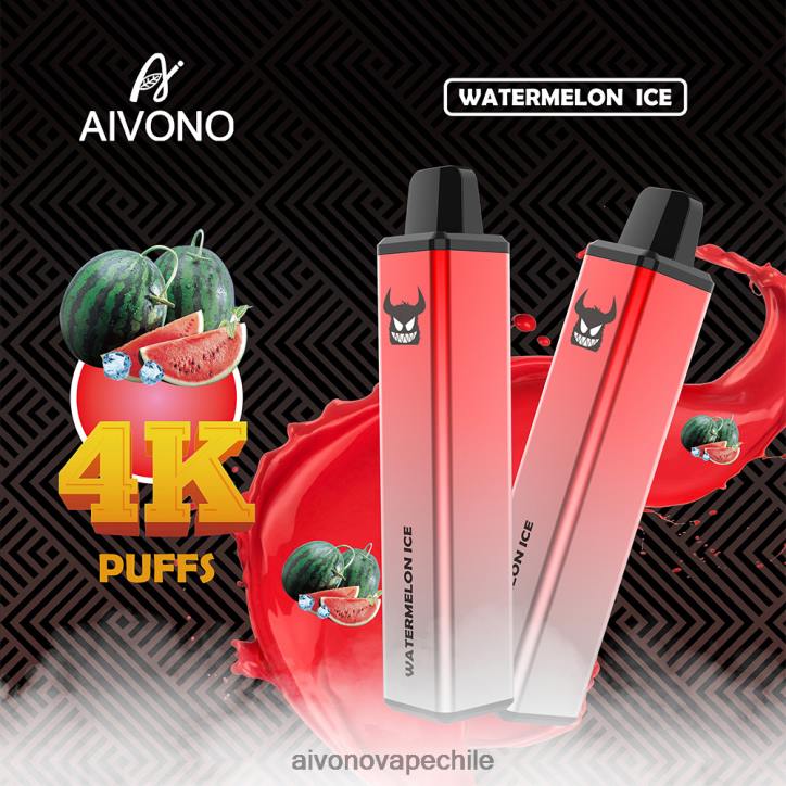 Aivono AIM FREAK 4000 hielo de sandia 46VJ0253 - Aivono Vape Chile