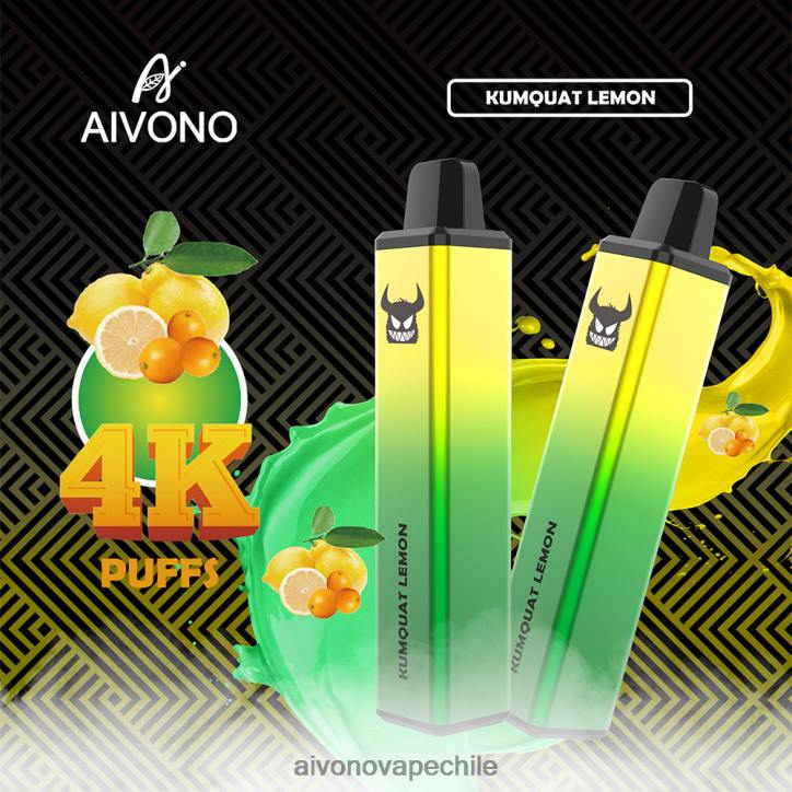 Aivono AIM FREAK 4000 limón naranja 46VJ0256 - Aivono Vape Chile