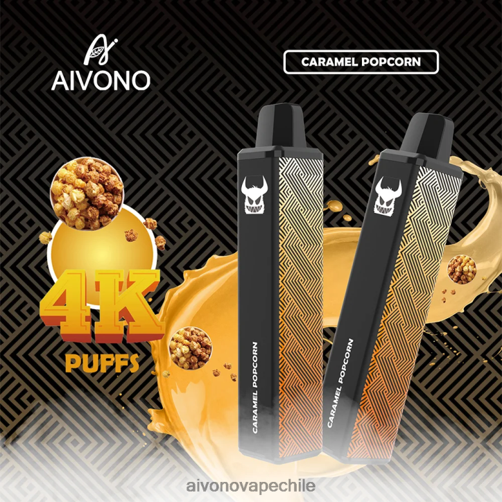 Aivono AIM FREAK 4000 palomitas de caramelo 46VJ0261 - Aivono Vape