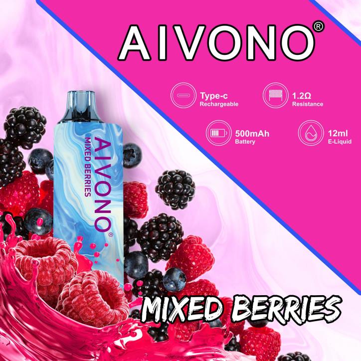 Aivono AIM GUN 7000 bayas mixtas 46VJ0111 - Aivono Vape