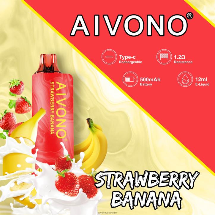 Aivono AIM GUN 7000 plátano fresa 46VJ0107 - Aivono Chile