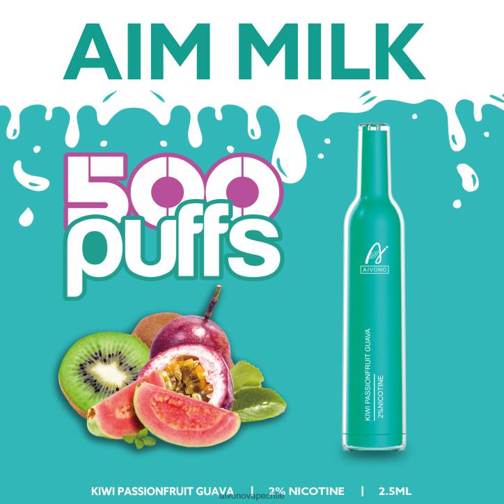 Aivono AIM MILK 500 kiwi maracuyá guayaba 46VJ0272 - Aivono Chile