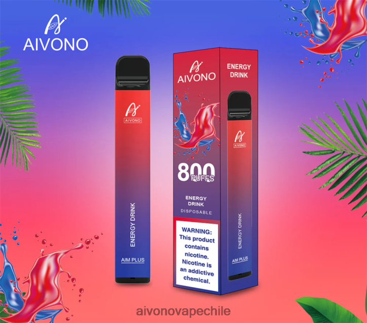 Aivono AIM PLUS 800 bebida energética 46VJ0201 - Aivono Vape