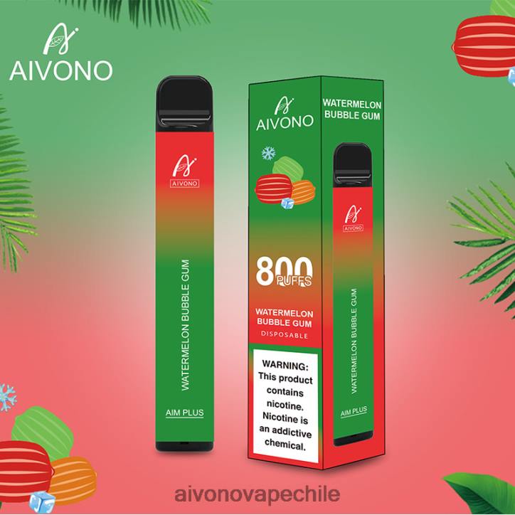 Aivono AIM PLUS 800 chicle de sandía 46VJ0198 - Aivono Vape