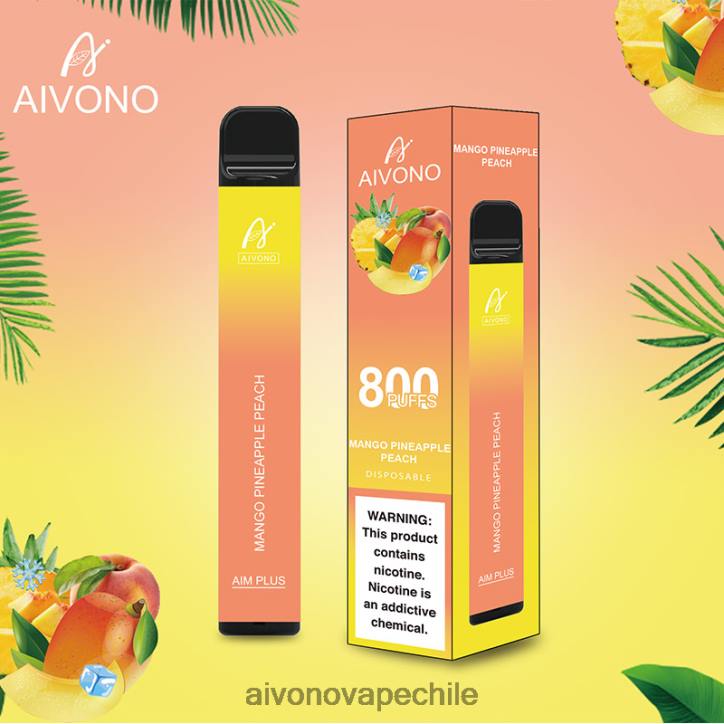 mango piña durazno