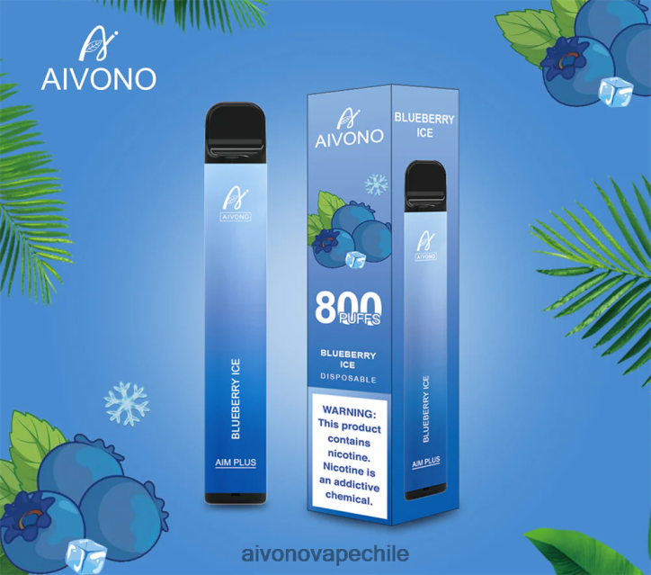 Aivono AIM PLUS 800 hielo de arándanos 46VJ0175 - Aivono Vape Chile