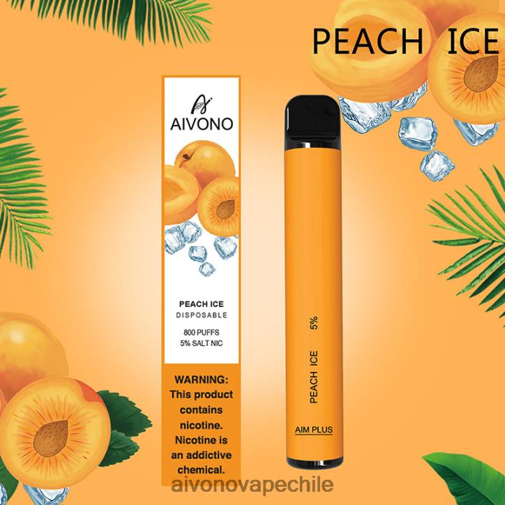 Aivono AIM PLUS 800 hielo de durazno 46VJ0190 - Aivono Vape Chile