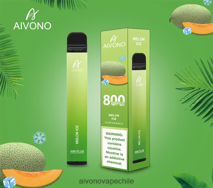 Aivono AIM PLUS 800 hielo de melón 46VJ0187 - Aivono Vape Chile
