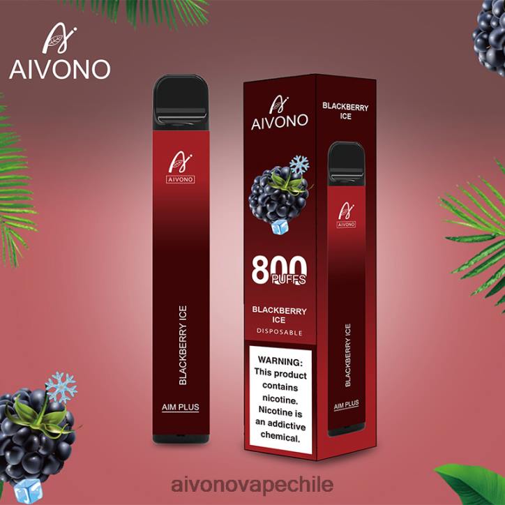 Aivono AIM PLUS 800 hielo de mora 46VJ0172 - Aivono Vape Chile