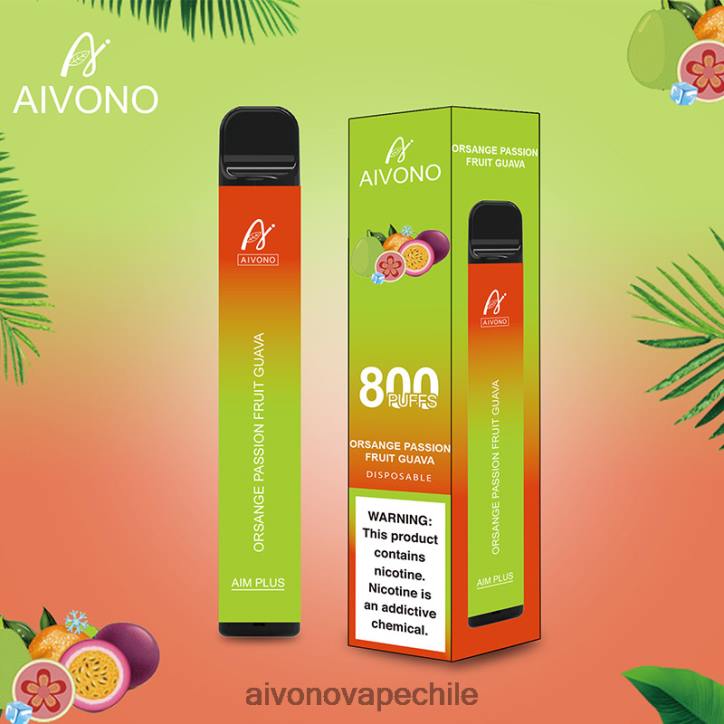 Aivono AIM PLUS 800 naranja maracuyá guayaba 46VJ0189 - Aivono Vape
