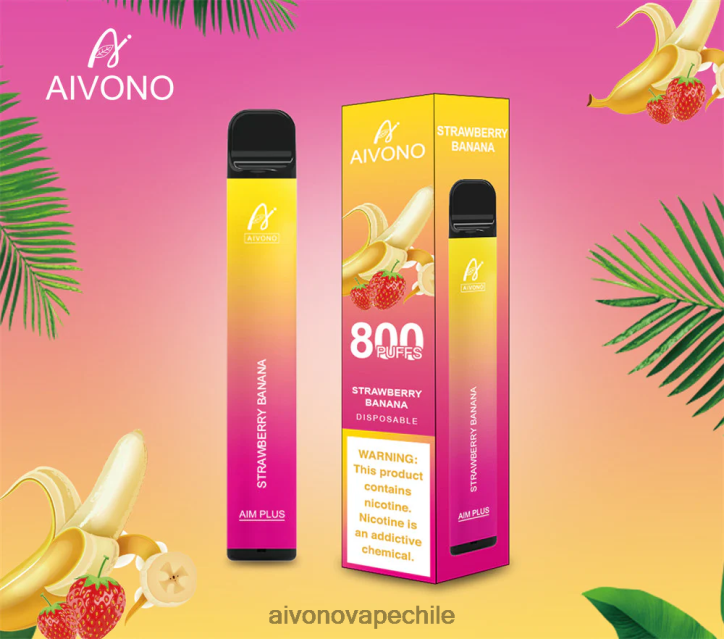 Aivono AIM PLUS 800 plátano fresa 46VJ0192 - Aivono Vape