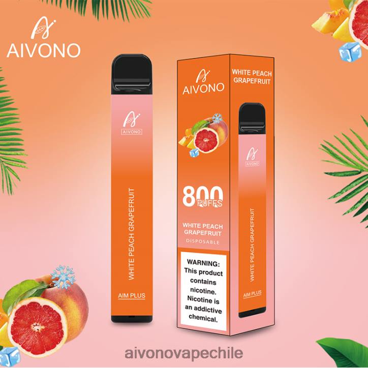 Aivono AIM PLUS 800 pomelo melocotón blanco 46VJ0199 - Aivono Vape Chile