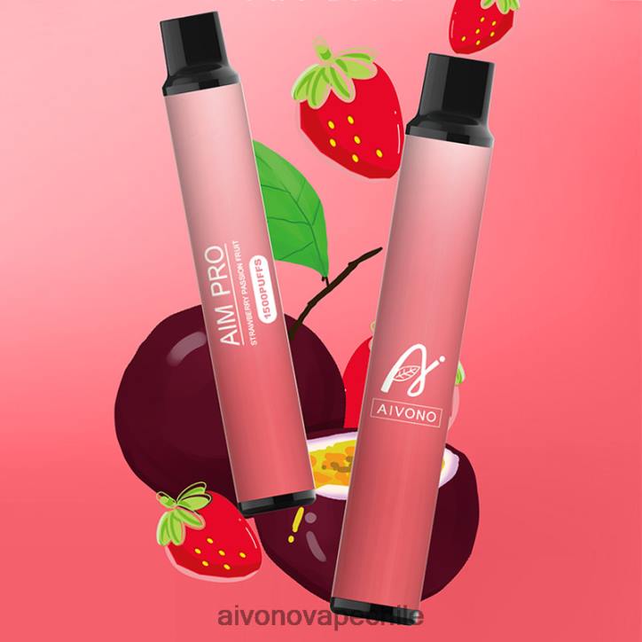 Aivono AIM PRO 1500 fruta de la pasión fresa 46VJ0162 - Aivono Vape