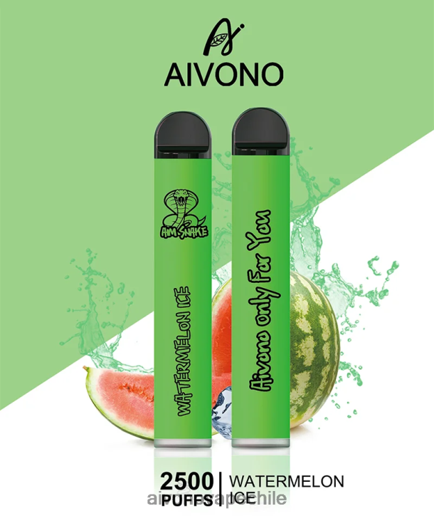 Aivono AIM SNAKE 2500 hielo de sandia 46VJ0321 - Aivono Vape