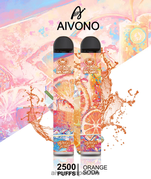 Aivono AIM SNAKE 2500 refresco de naranja 46VJ0314 - Aivono Chile