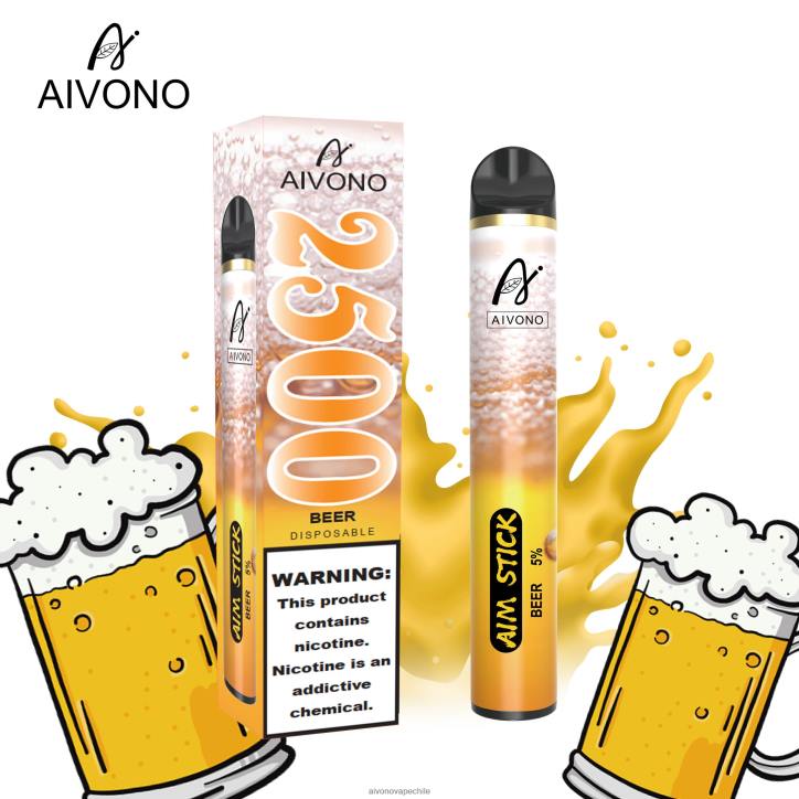 Aivono AIM STICK 2500 cerveza 46VJ0148 - Aivono Vape Chile