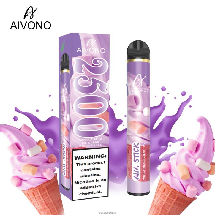 Aivono AIM STICK 2500 helado de vainilla y taro 46VJ0147 - Aivono Vape