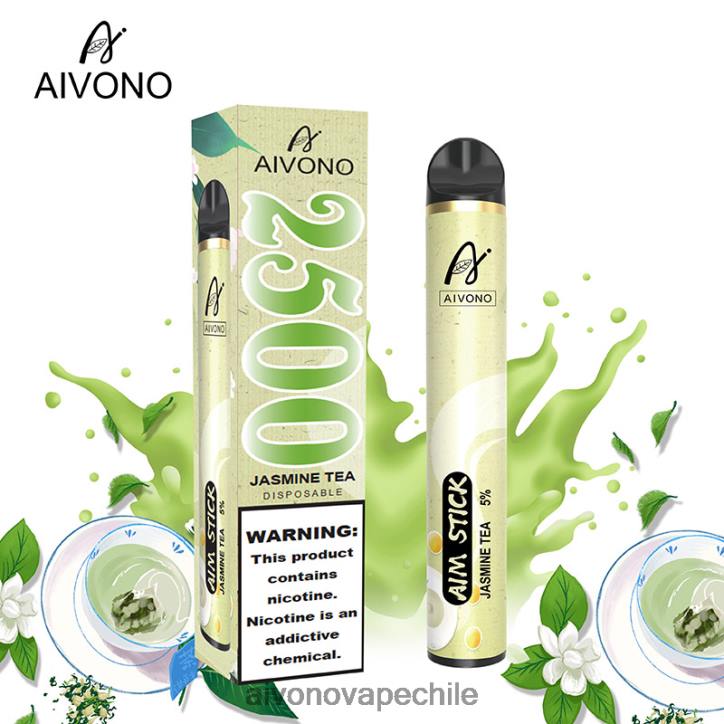 Aivono AIM STICK 2500 té de jazmín 46VJ0157 - Aivono Vape Chile