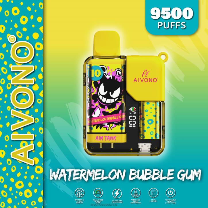 Aivono AIM TANK 9500 chicle de sandía 46VJ044 - Aivono Chile
