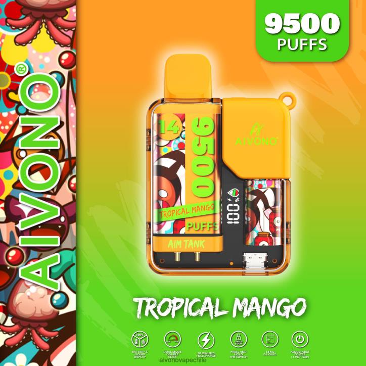 Aivono AIM TANK 9500 mango tropical 46VJ039 - Aivono Vape