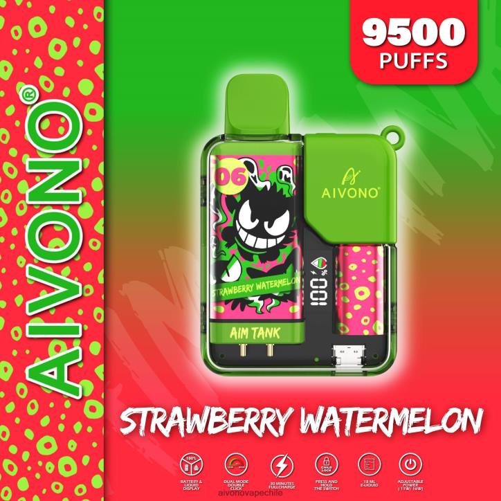Aivono AIM TANK 9500 sandia fresa 46VJ046 - Aivono Vape Chile