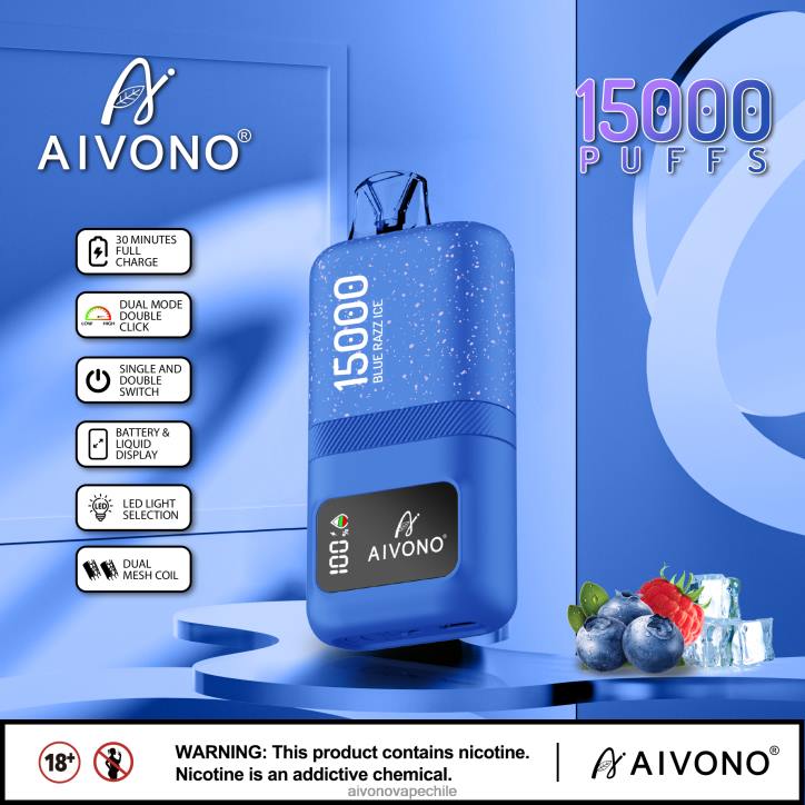 Aivono AIM magic 15000 hielo azul 46VJ064 - Aivono Vape Chile