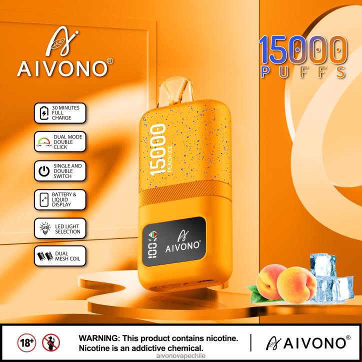 Aivono AIM magic 15000 hielo de durazno 46VJ059 - Aivono Chile