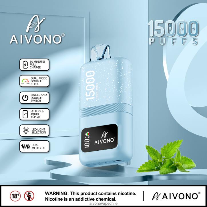 Aivono AIM magic 15000 menta fresca 46VJ062 - Aivono Chile
