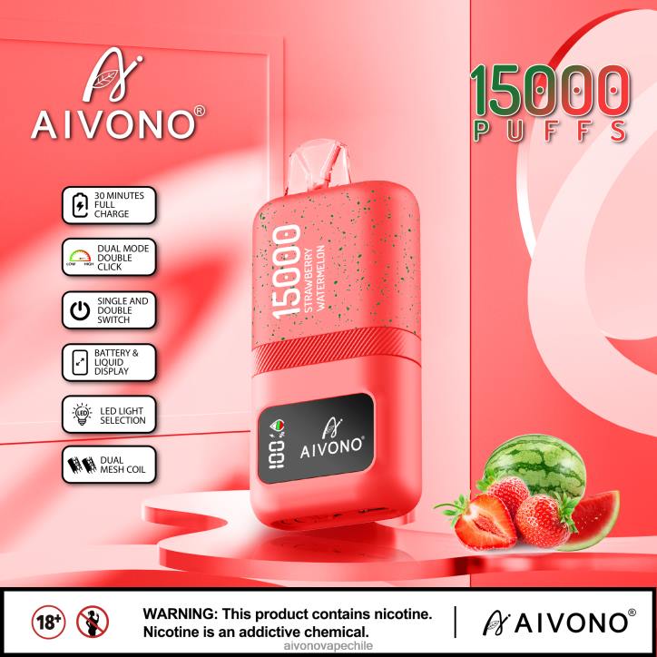 Aivono AIM magic 15000 sandia fresa 46VJ058 - Aivono Vape Chile