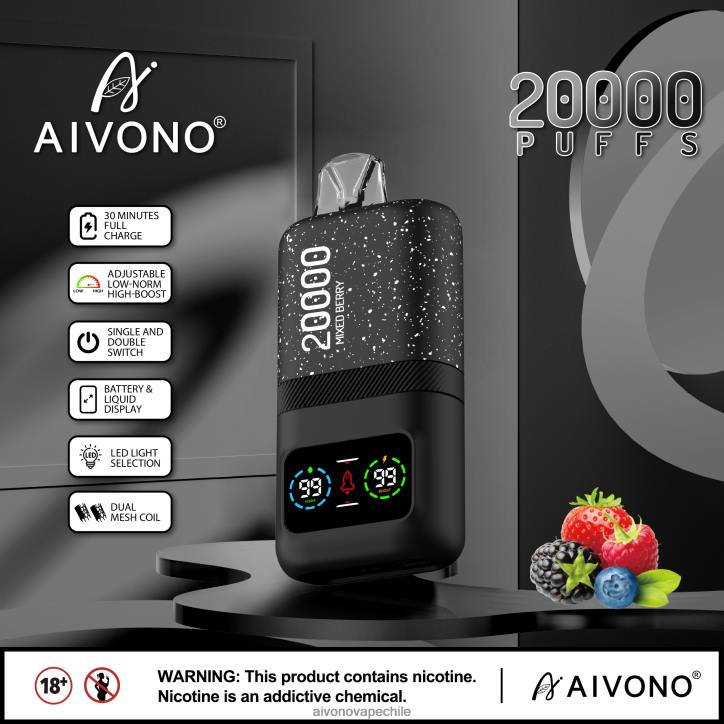 Aivono AIM magic 20000 bayas mixtas 46VJ078 - Aivono Vape