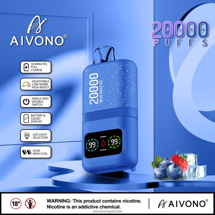 Aivono AIM magic 20000 hielo azul 46VJ079 - Aivono Vape Chile
