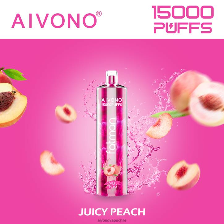 Aivono FATMAN 15000 durazno jugoso 46VJ017 - Aivono Chile