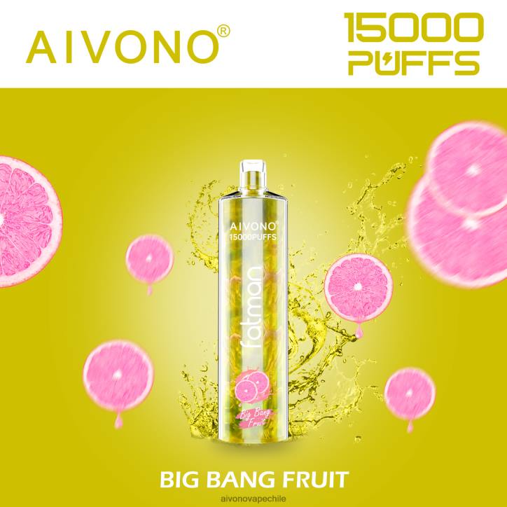 Aivono FATMAN 15000 fruta del big bang 46VJ016 - Aivono Vape Chile